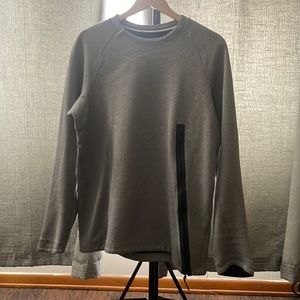 Nike - Gray Crew Neck Men’s Medium Sweatshirt - Grey, Med. M